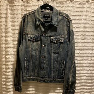 Adam Levine Collection Men's Denim Jacket - Blue size L